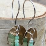 14K Gold and Emerald Earrings