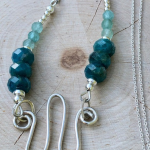 Sterling Silver and Gemstone Necklace