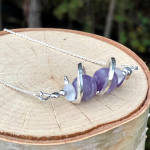 Sterling Silver Amethyst Necklace