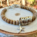 Sterling Silver Starfish Bracelet