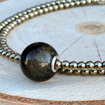 Golden Obsidian Bracelet